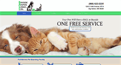 Desktop Screenshot of baysideanimallodge.com